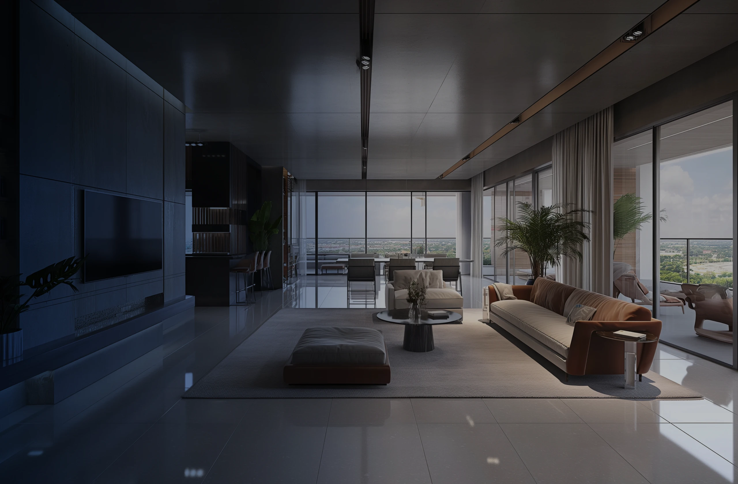 モダンなインテリア